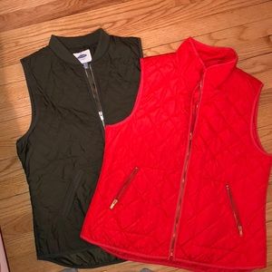 Old navy bundle of vests